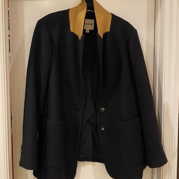 Boden Women's Black Blazer Coat - Picture 3 of 10